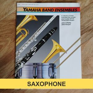 Yamaha Band Ensembles Alto Sax Book 1